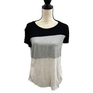 BASIC COLOR BLOCK TEE